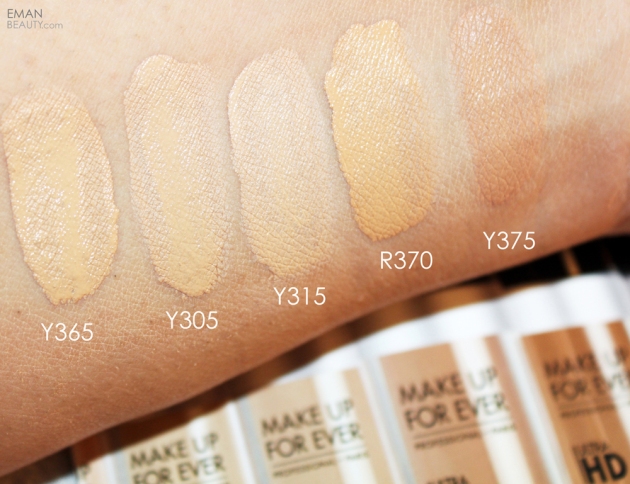  makeup forever ultra hd foundation y355 